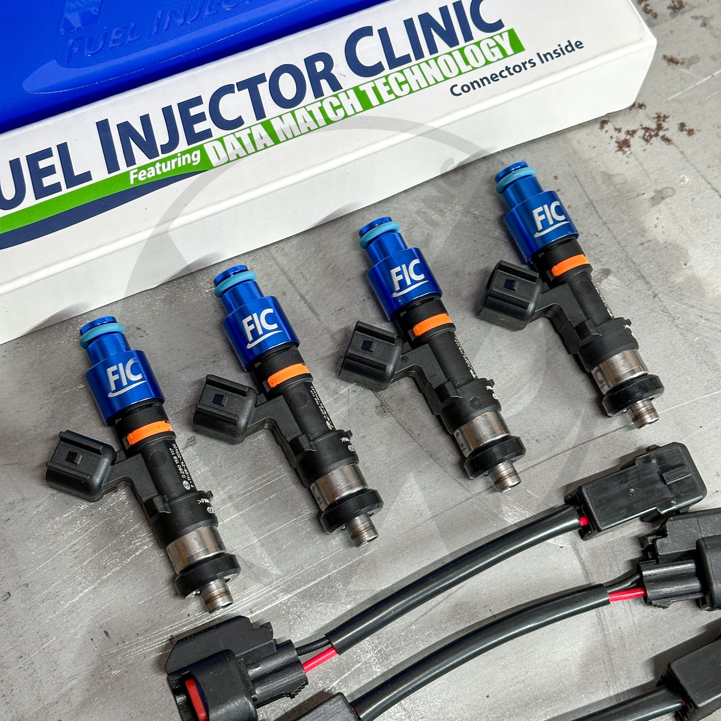 FIC 1000cc Fuel Injectors Set High-Z For Mitsubishi 4G63T GST GSX 95-99 Evo 8 9