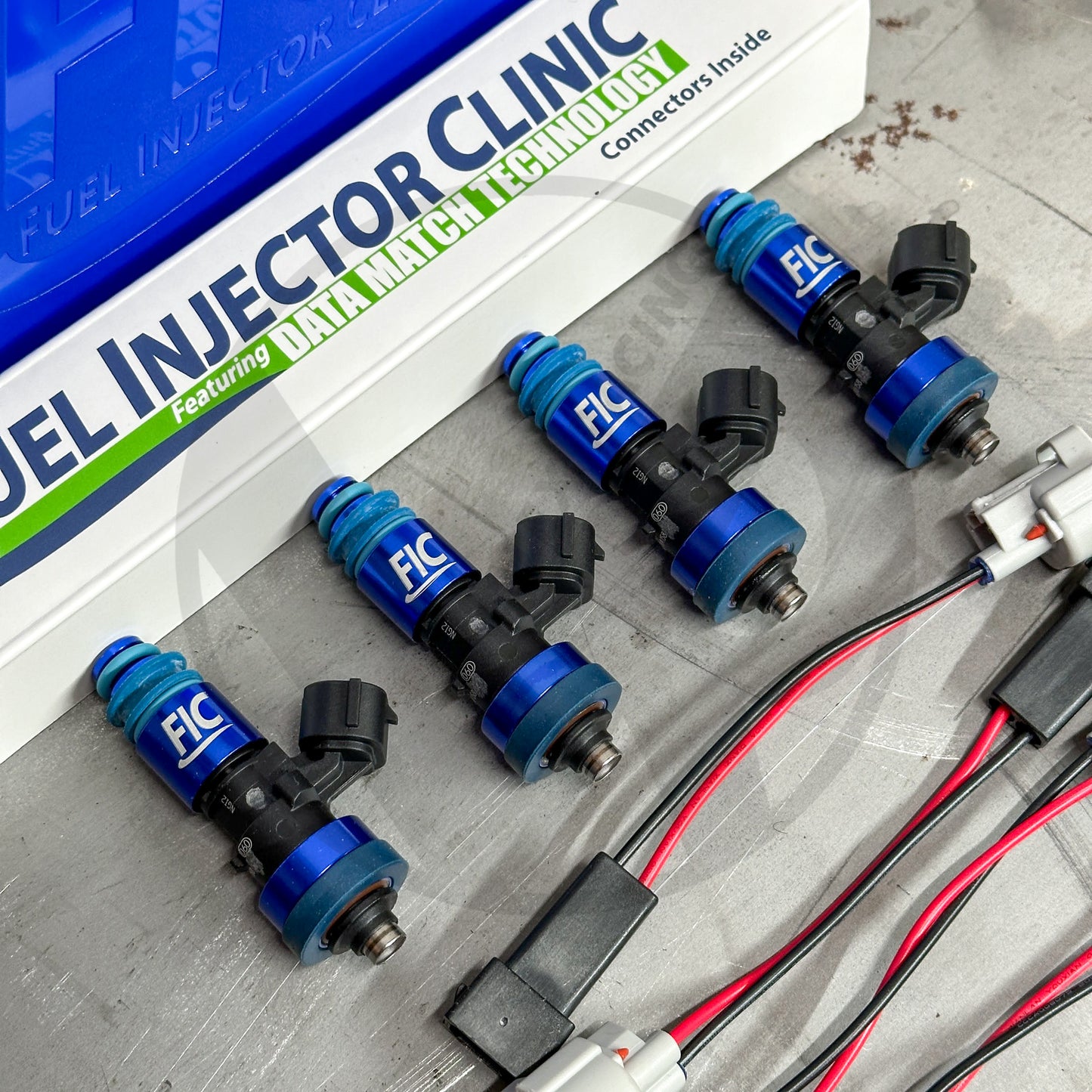 Fuel Injector Clinic 2200cc Fuel Injectors for Honda Acura D16 B16 B18 B20 H22
