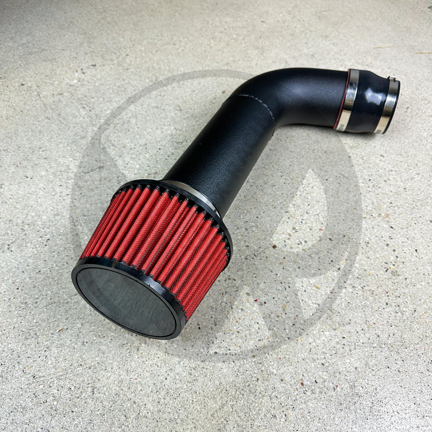 Honda/Acura 3.5" Intake System with Racing Air Filter Black B D H Swap