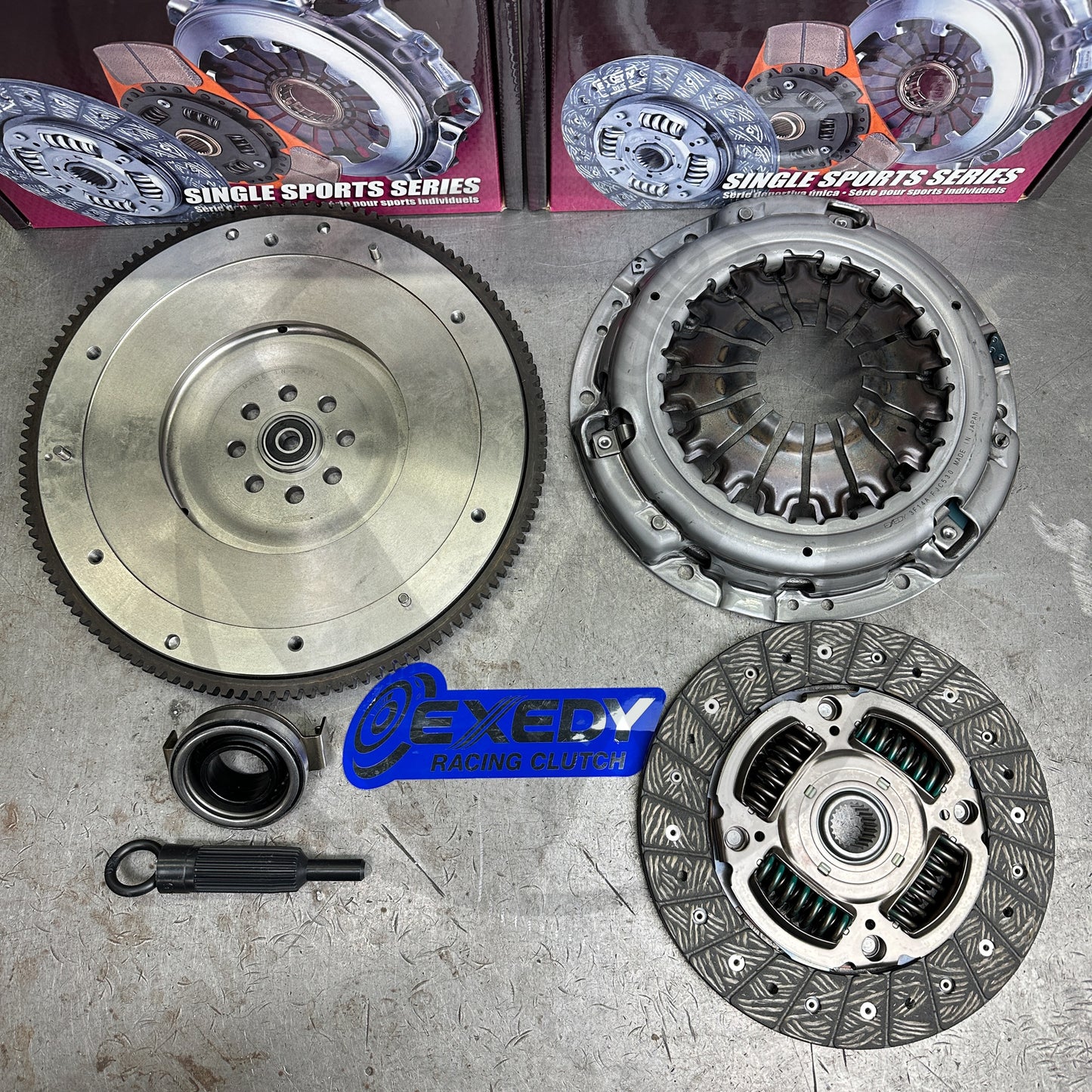 EXEDY OEM Clutch Kit and Flywheel For 2006-2017 Subaru WRX, 06-11 Forester, 07-09 Outback