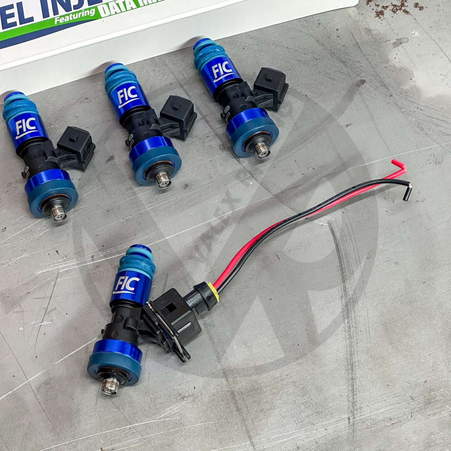 Fuel Injector Clinic 1650cc Fuel Injectors for Honda Acura D16 B16 B18 B20 H22