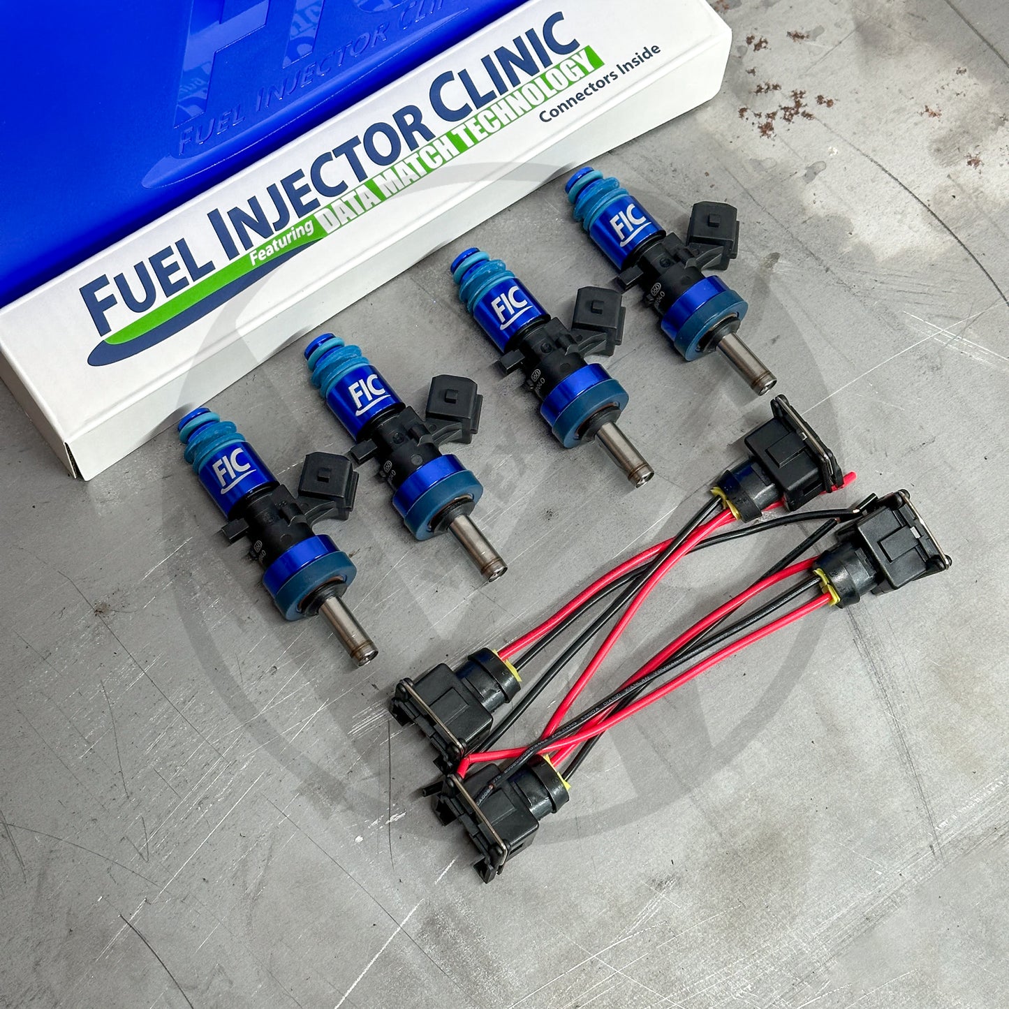 Fuel Injector Clinic 1200cc Fuel Injectors for Honda Acura D16 B16 B18 B20 H22
