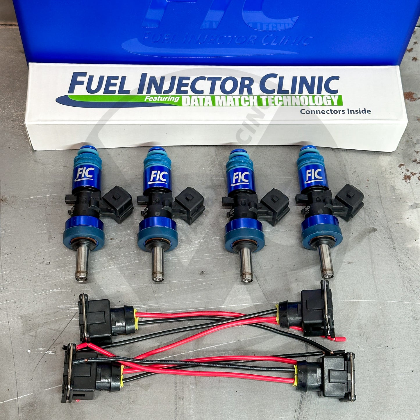 Fuel Injector Clinic 1200cc Fuel Injectors for Honda Acura D16 B16 B18 B20 H22