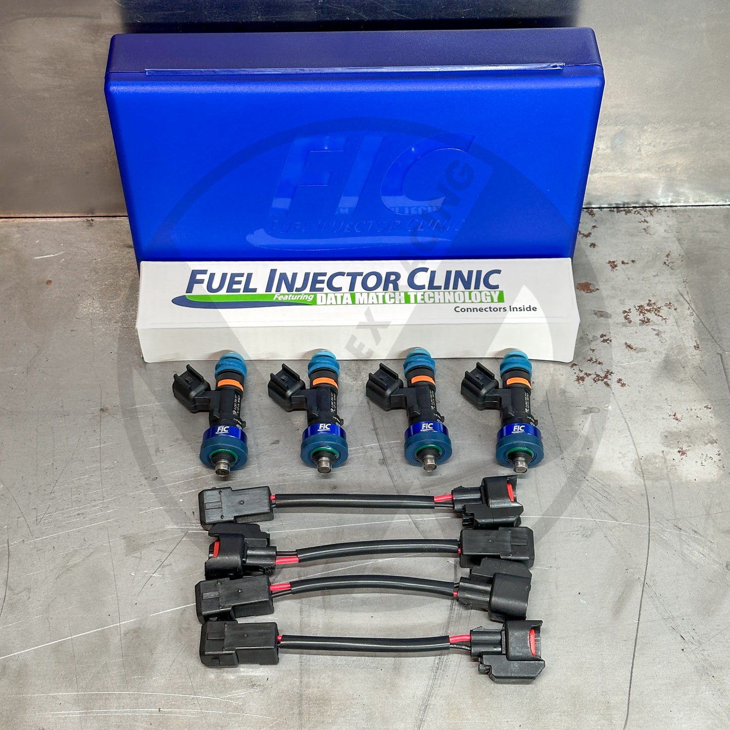 Fuel Injector Clinic 525cc Fuel Injectors for Honda Acura D16 B16 B18 B20 H22