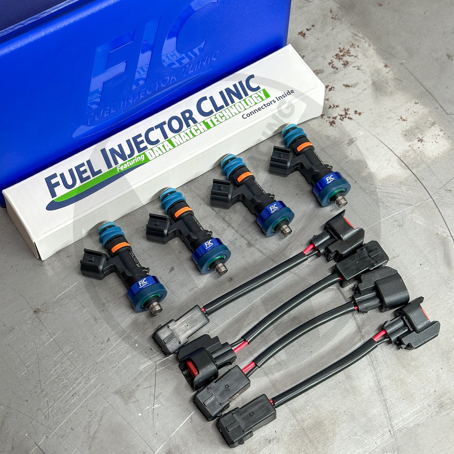 Fuel Injector Clinic 525cc Fuel Injectors for Honda Acura D16 B16 B18 B20 H22