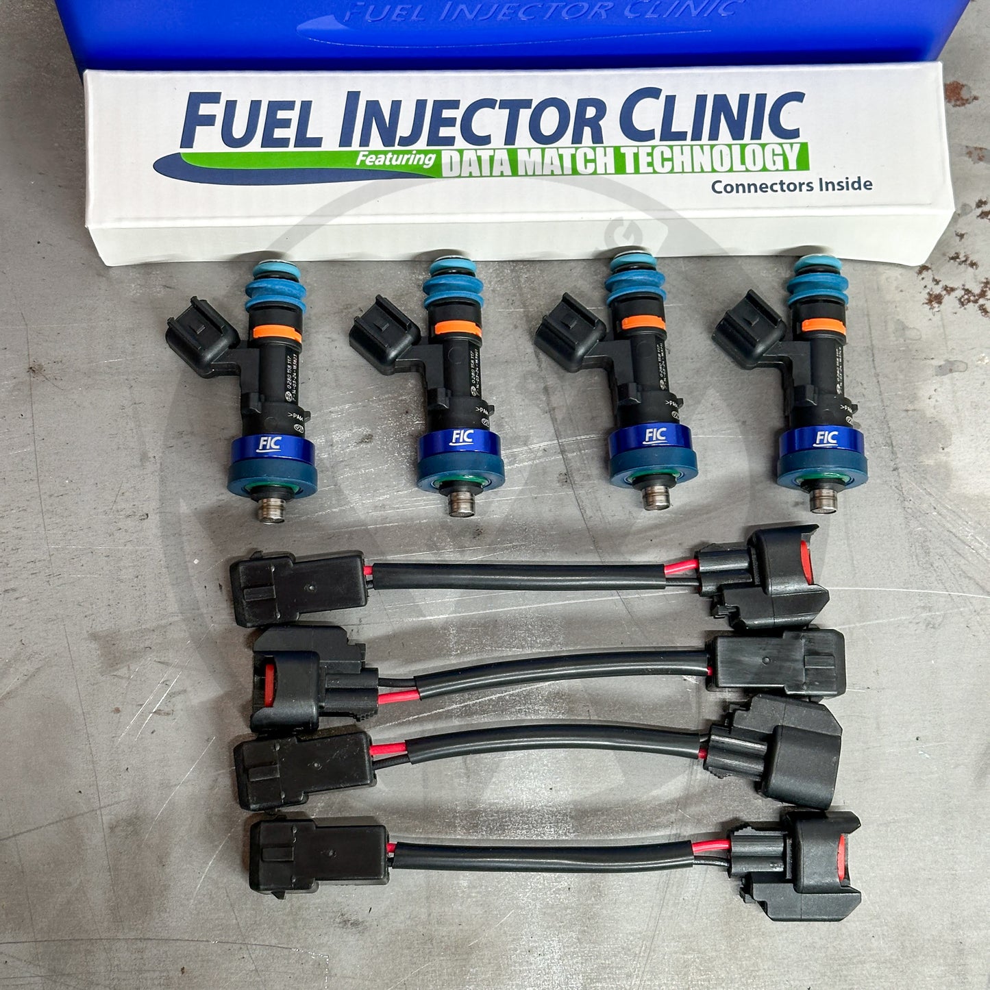 Fuel Injector Clinic 525cc Fuel Injectors for Honda Acura D16 B16 B18 B20 H22