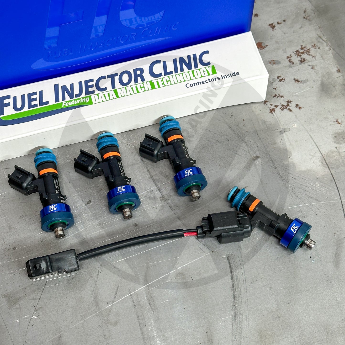Fuel Injector Clinic 525cc Fuel Injectors for Honda Acura D16 B16 B18 B20 H22