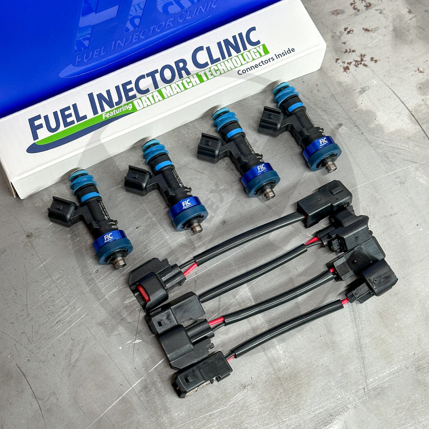 Fuel Injector Clinic 445cc Fuel Injectors for Honda Acura D16 B16 B18 B20 H22