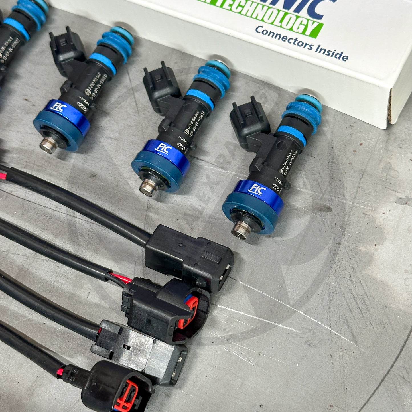 Fuel Injector Clinic 445cc Fuel Injectors for Honda Acura D16 B16 B18 B20 H22