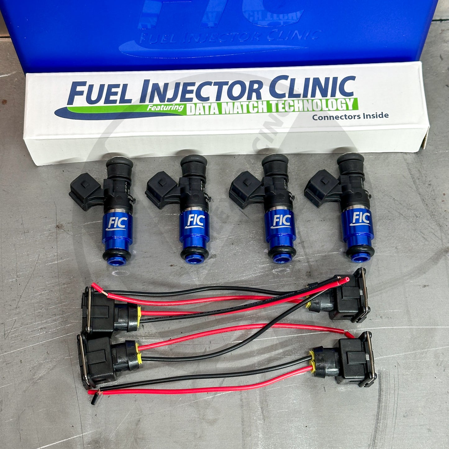 Fuel Injector Clinic 1650cc Fuel Injectors for Honda Acura K20 K24 F22C S2000