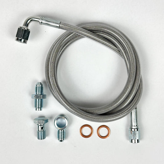 02-06 Honda CRV Stainless Steel Clutch Hose Replacement Line (7 Colors Available)