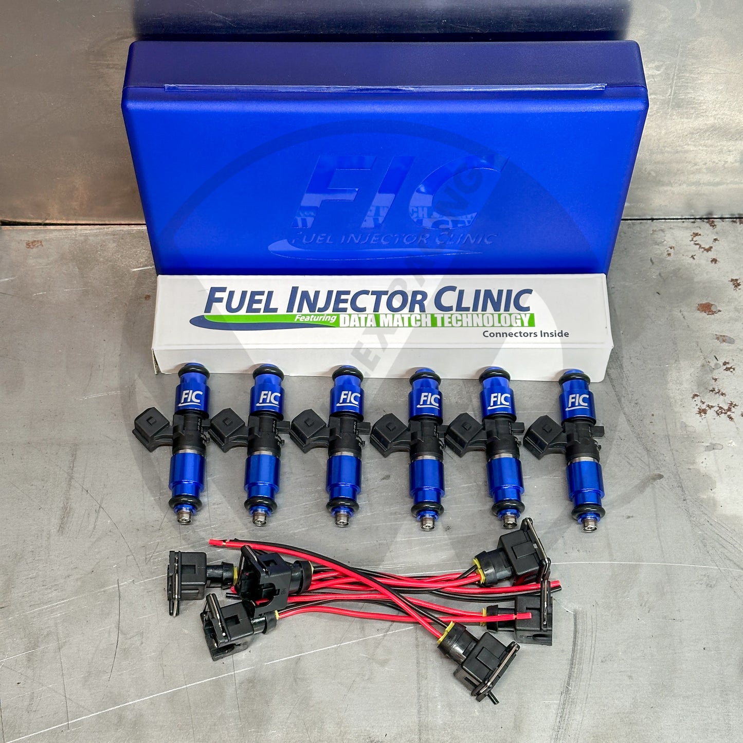1200cc FIC for Supra 2JZ-GTE Fuel Injector Clinic Injectors Set IS145-1200H