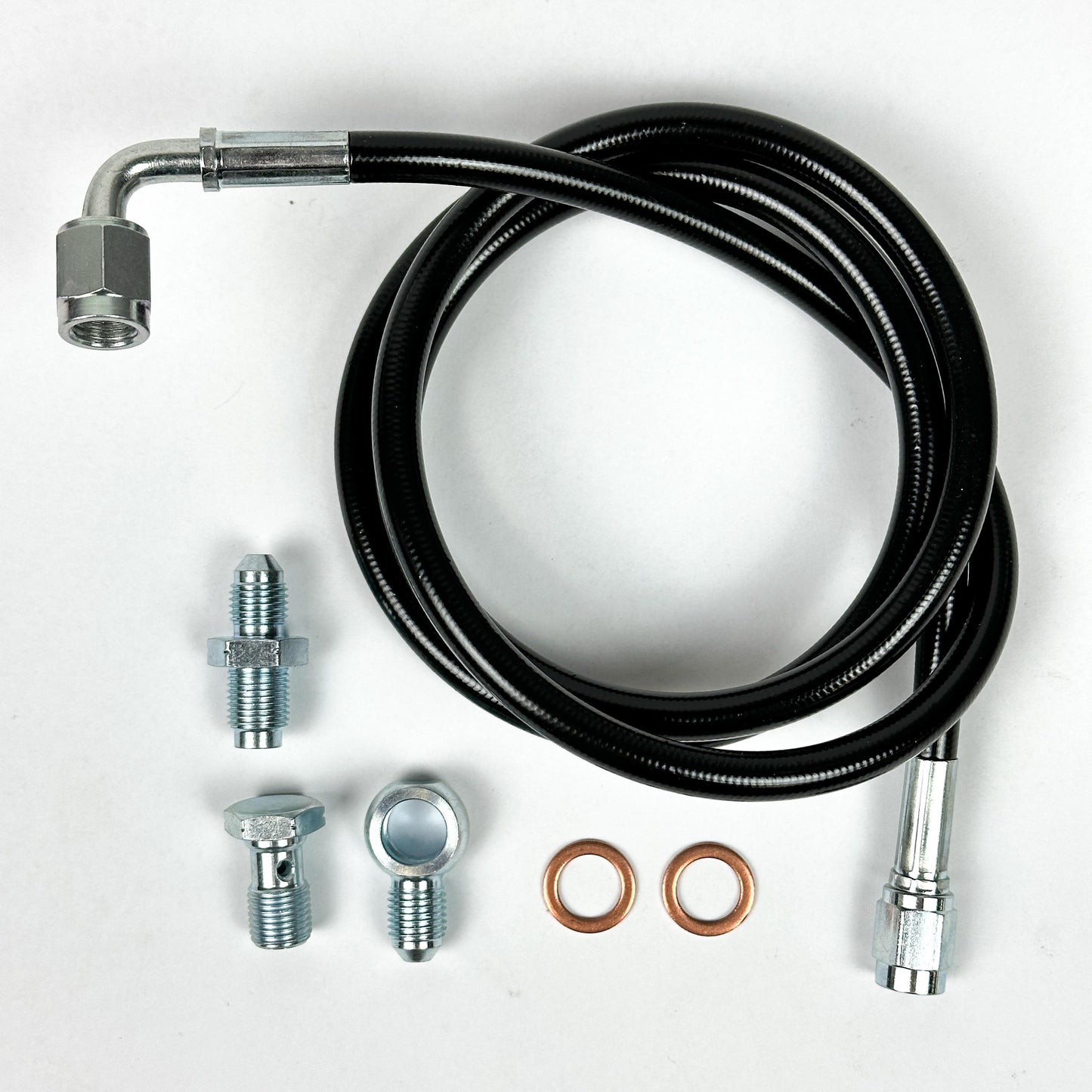 03-11 Honda Element Stainless Steel Clutch Hose Replacement Line (7 Colors Available)