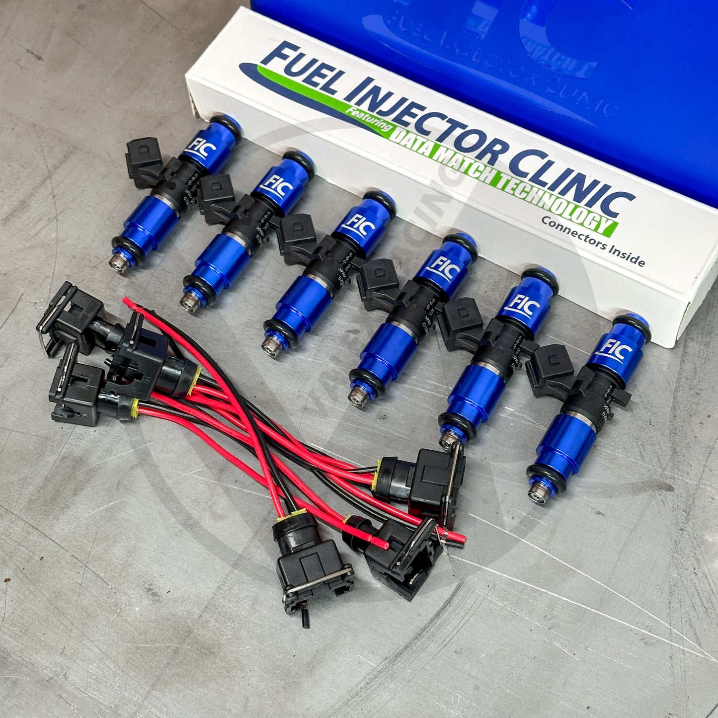 1200cc FIC for Supra 2JZ-GTE Fuel Injector Clinic Injectors Set IS145-1200H
