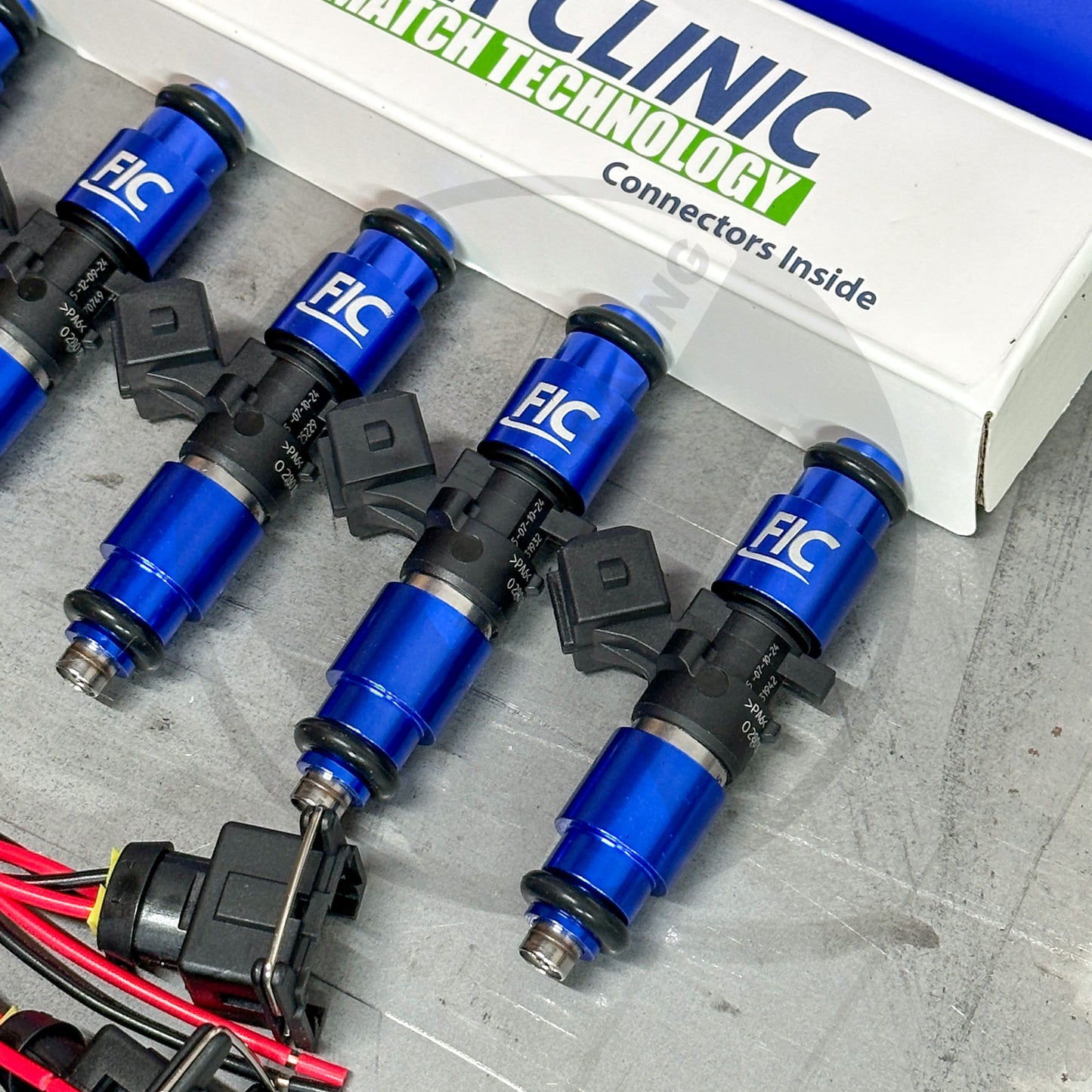 1200cc FIC for Supra 2JZ-GTE Fuel Injector Clinic Injectors Set IS145-1200H