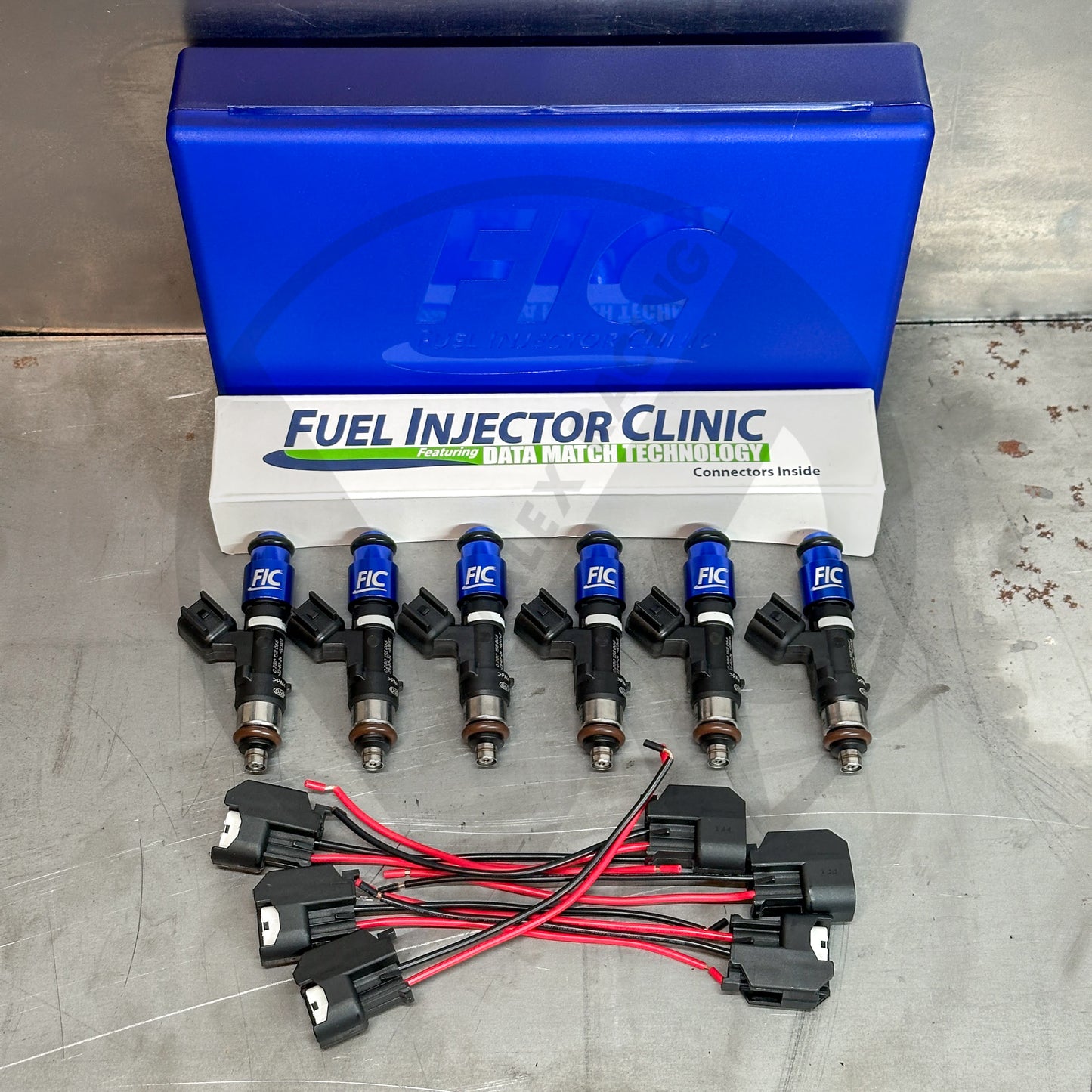 650cc FIC for Supra 2JZ 2JZGTE 2JZ-GTE Fuel Injector Clinic Injectors Set