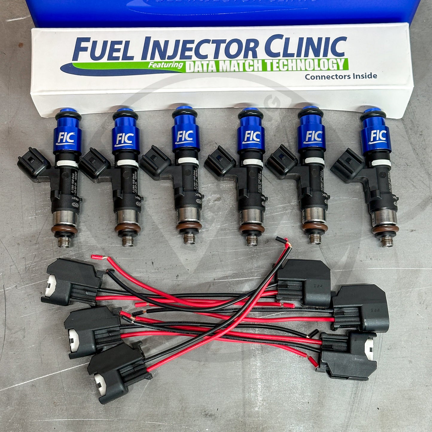 650cc FIC for Supra 2JZ 2JZGTE 2JZ-GTE Fuel Injector Clinic Injectors Set