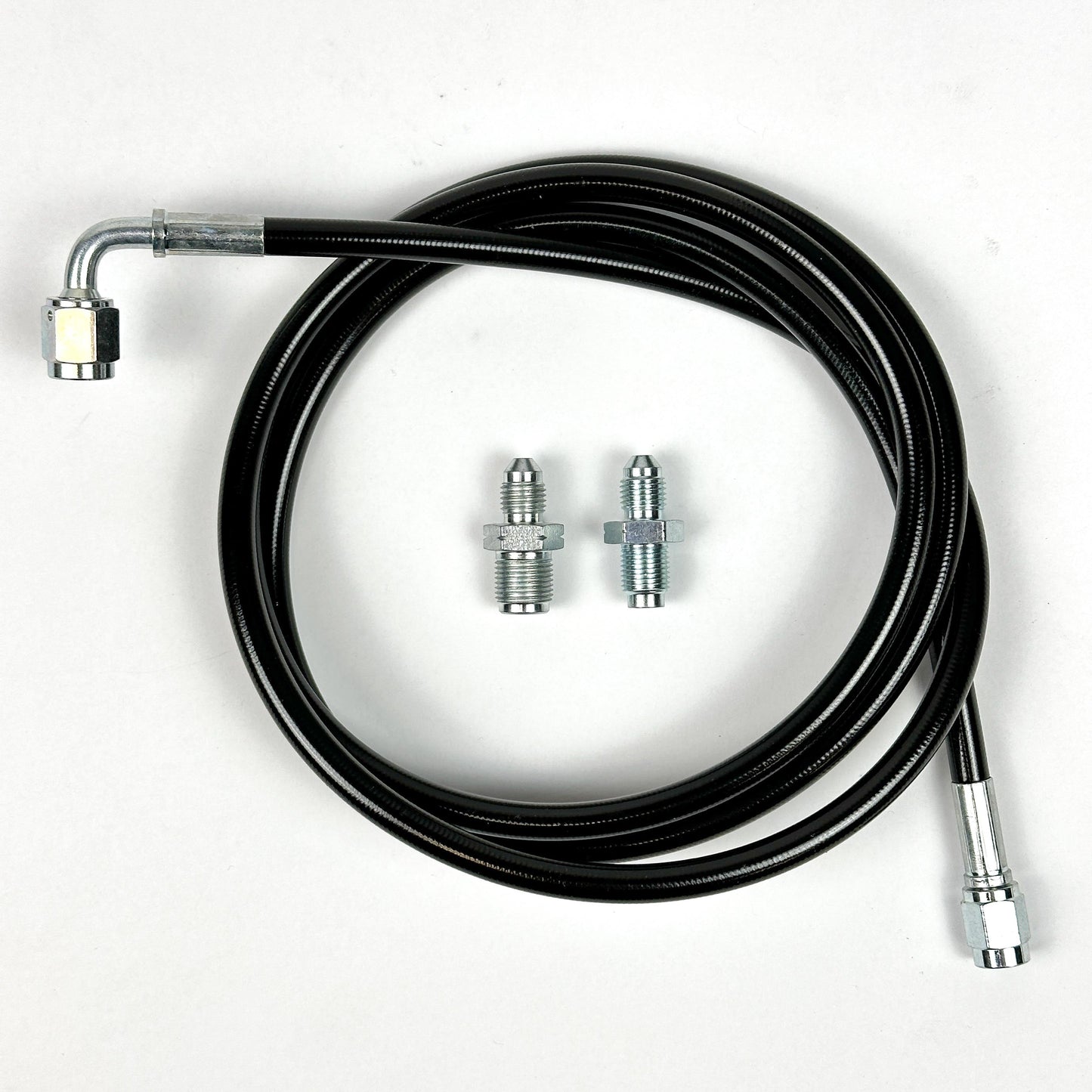Bolt In EM2 Clutch Master Cylinder and Slave Cylinder Kit with Stainless Steel Clutch Line for 09-14 Honda Fit 1.5L