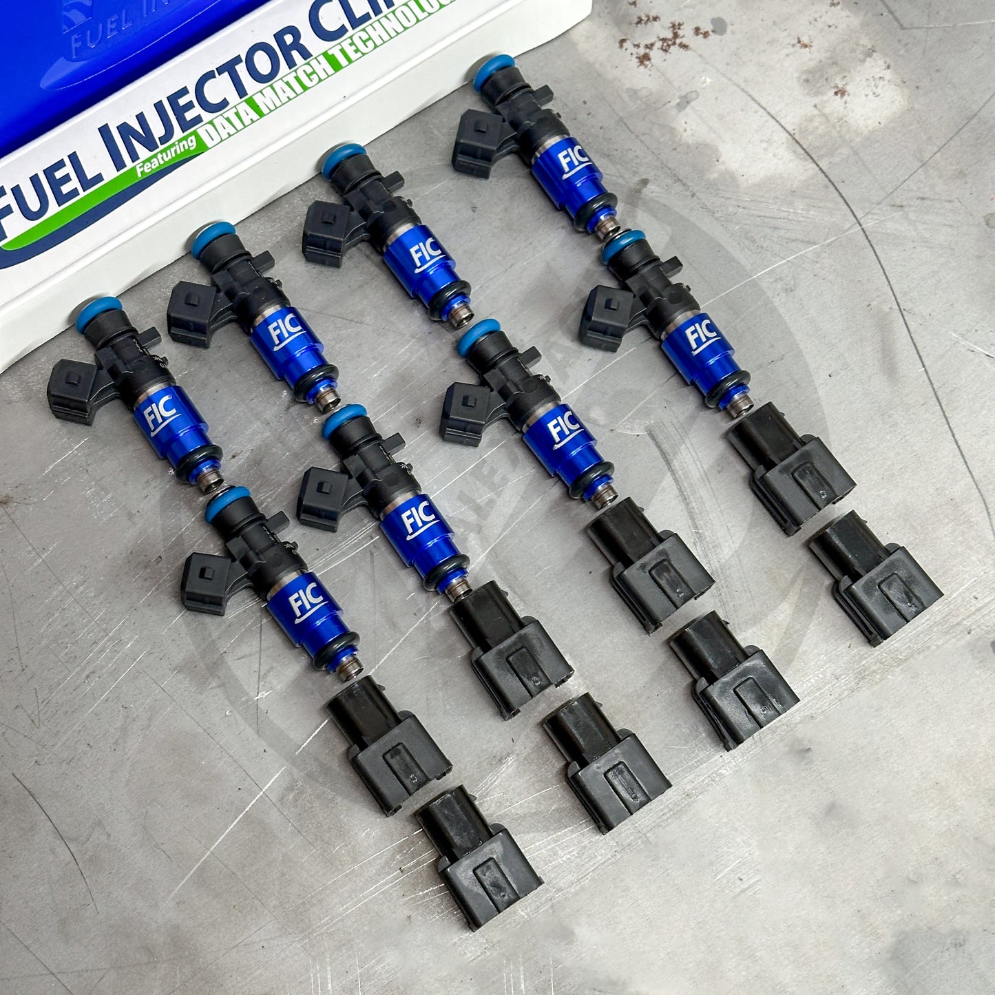 1200cc FIC Fuel Injector Clinic Fuel Injectors for Dodge Hemi SRT8 SRT-8 HighZ