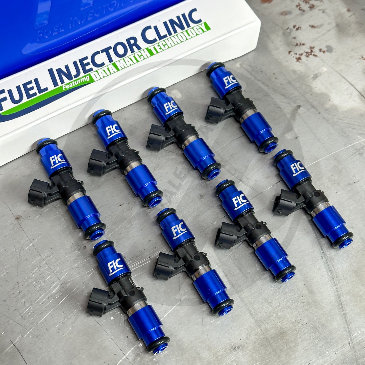2150cc FIC Fuel Injector Clinic Injectors 86-12 Ford Mustang HighZ IS403-2150H