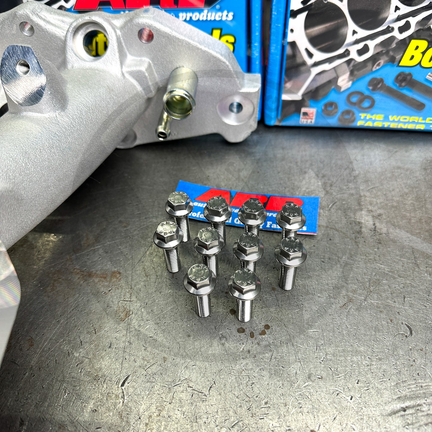 ARP Stainless Steel Intake Manifold Bolt Kit for Honda Acura B Series and D Series Motor D16 B16 B18 B20
