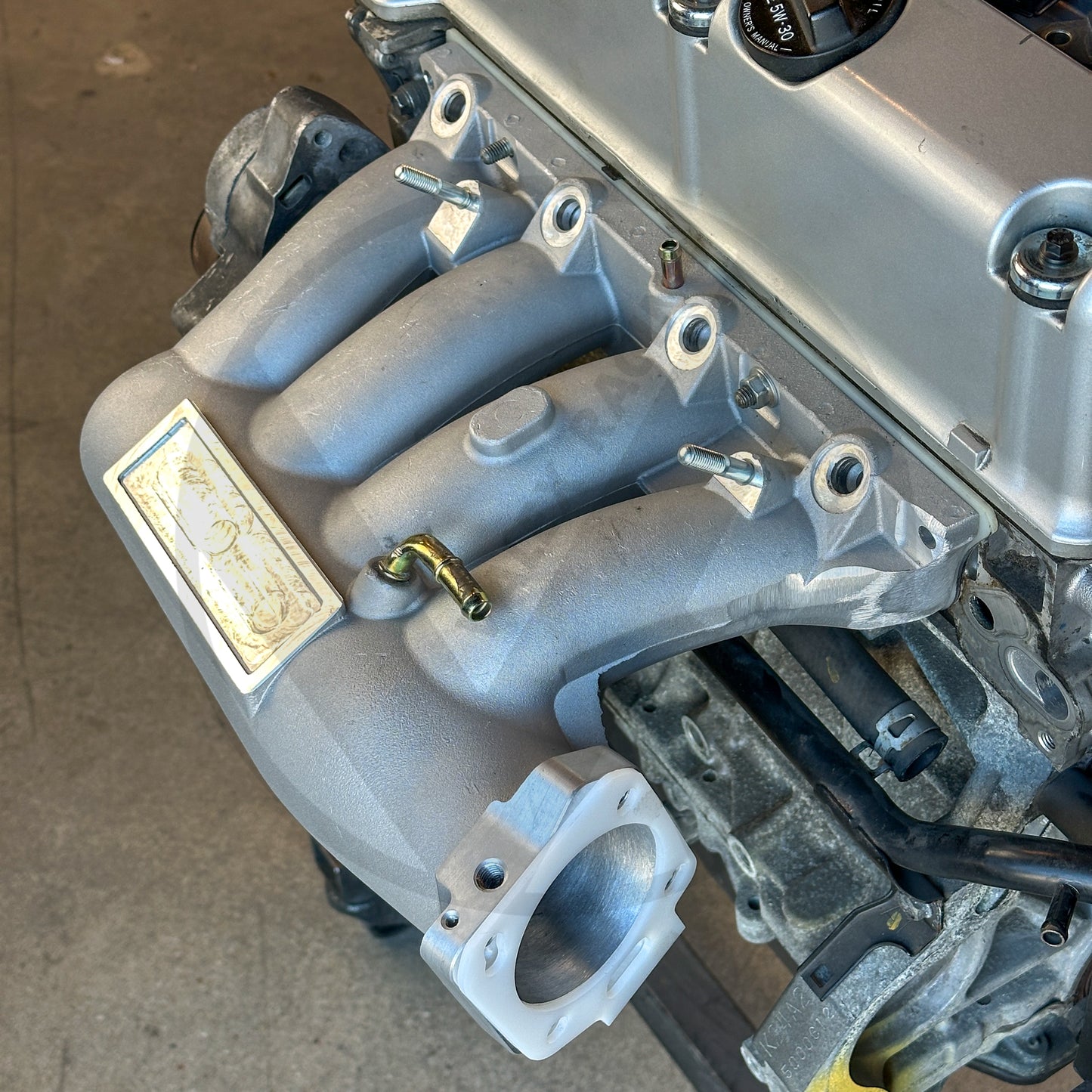 RBC Pro Ported Manifold & IMA w/ K-Tuned Throttle Adapter for 06-15 Civic Si 8th 9th