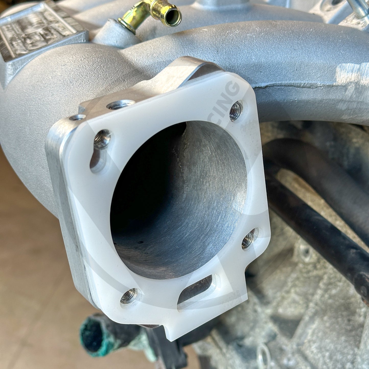 RBC Pro Clipped Ported Intake Manifold K20 K24 Swap 72mm Throttle Body Port