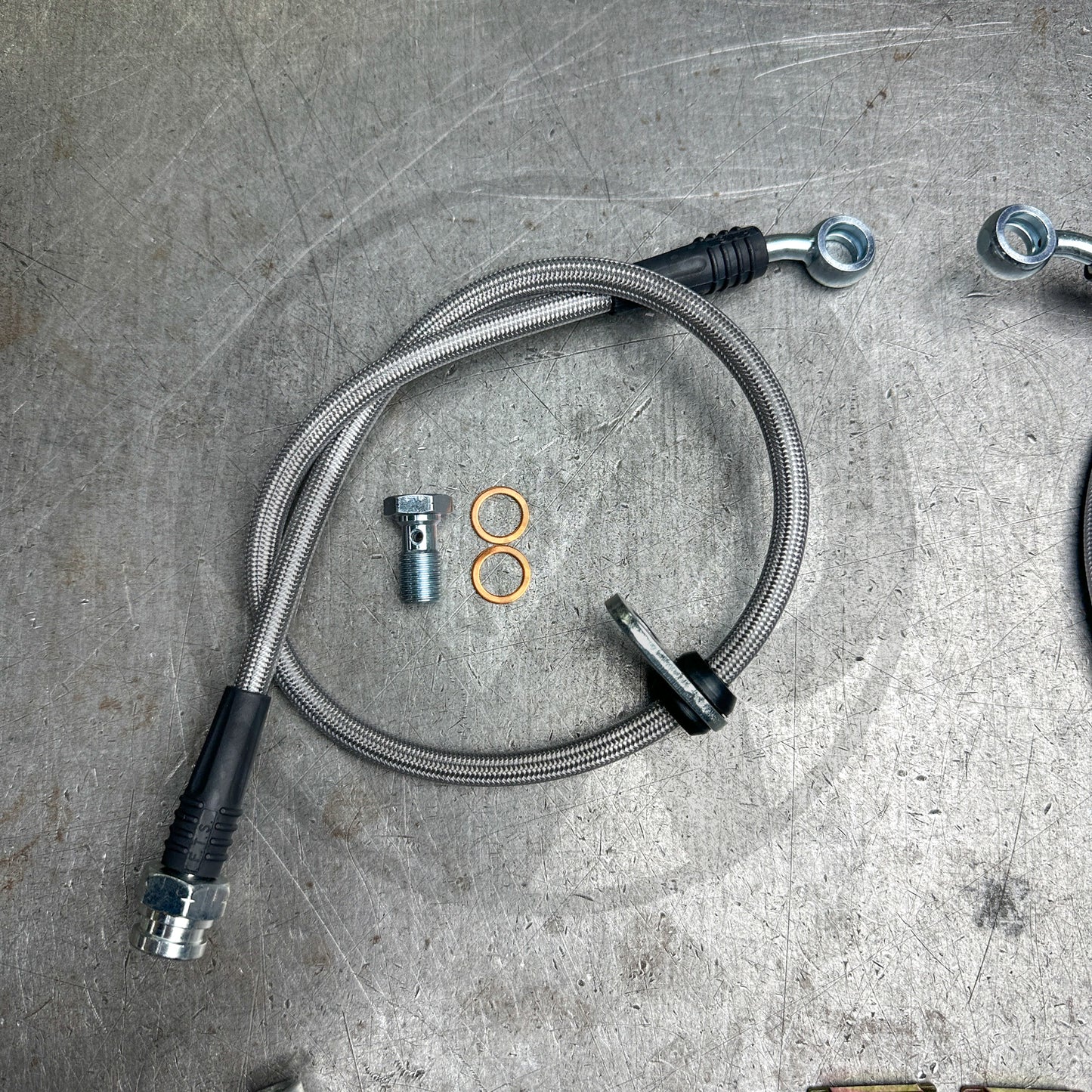 Stainless Steel Front and Rear Brake Line Replacement Kit 06-11 Honda Civic Si