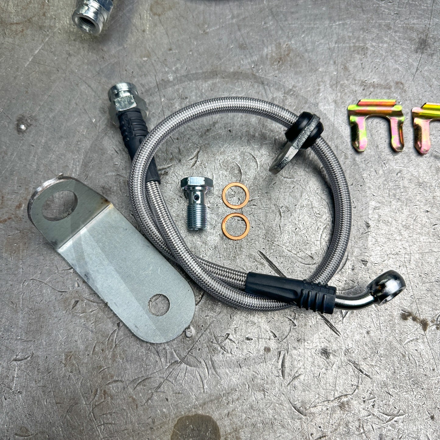 Stainless Steel Front and Rear Brake Line Replacement Kit 06-11 Honda Civic Si