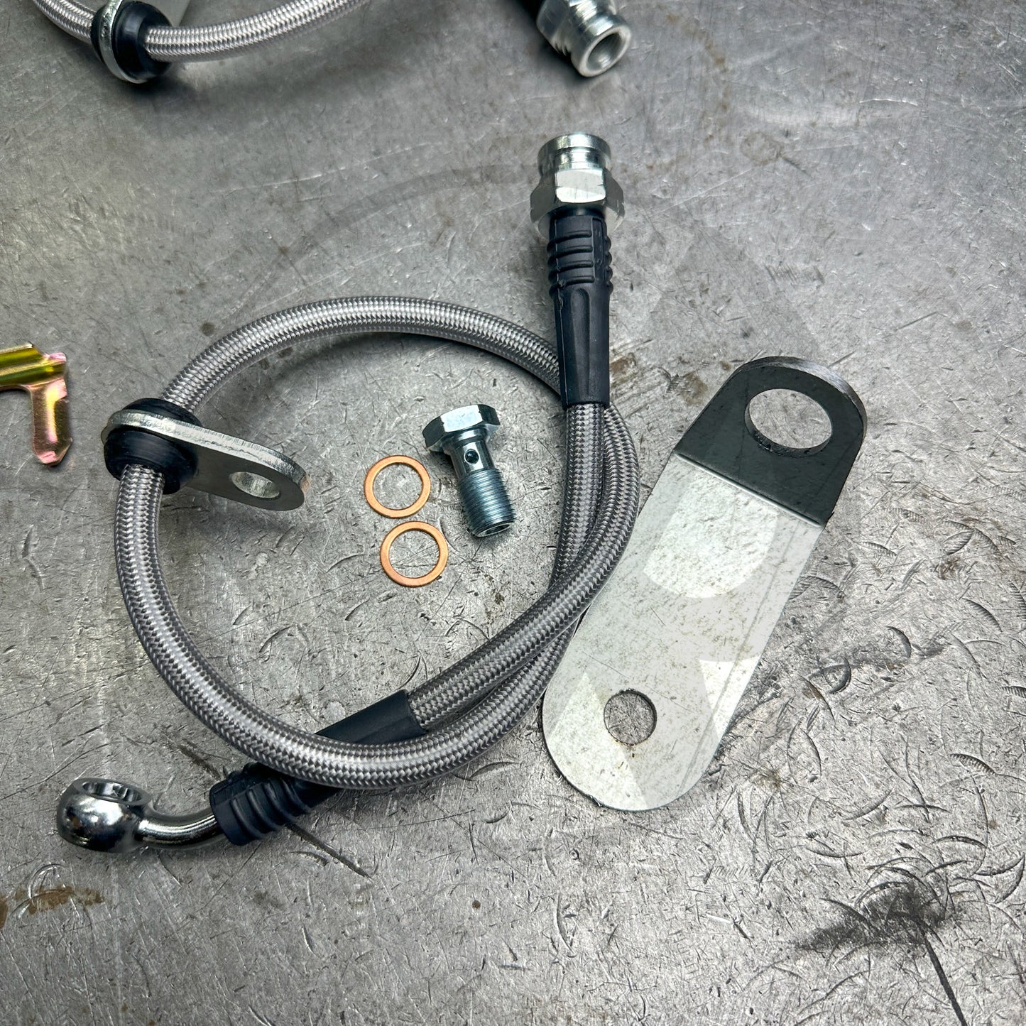 Stainless Steel Front and Rear Brake Line Replacement Kit 06-11 Honda Civic Si