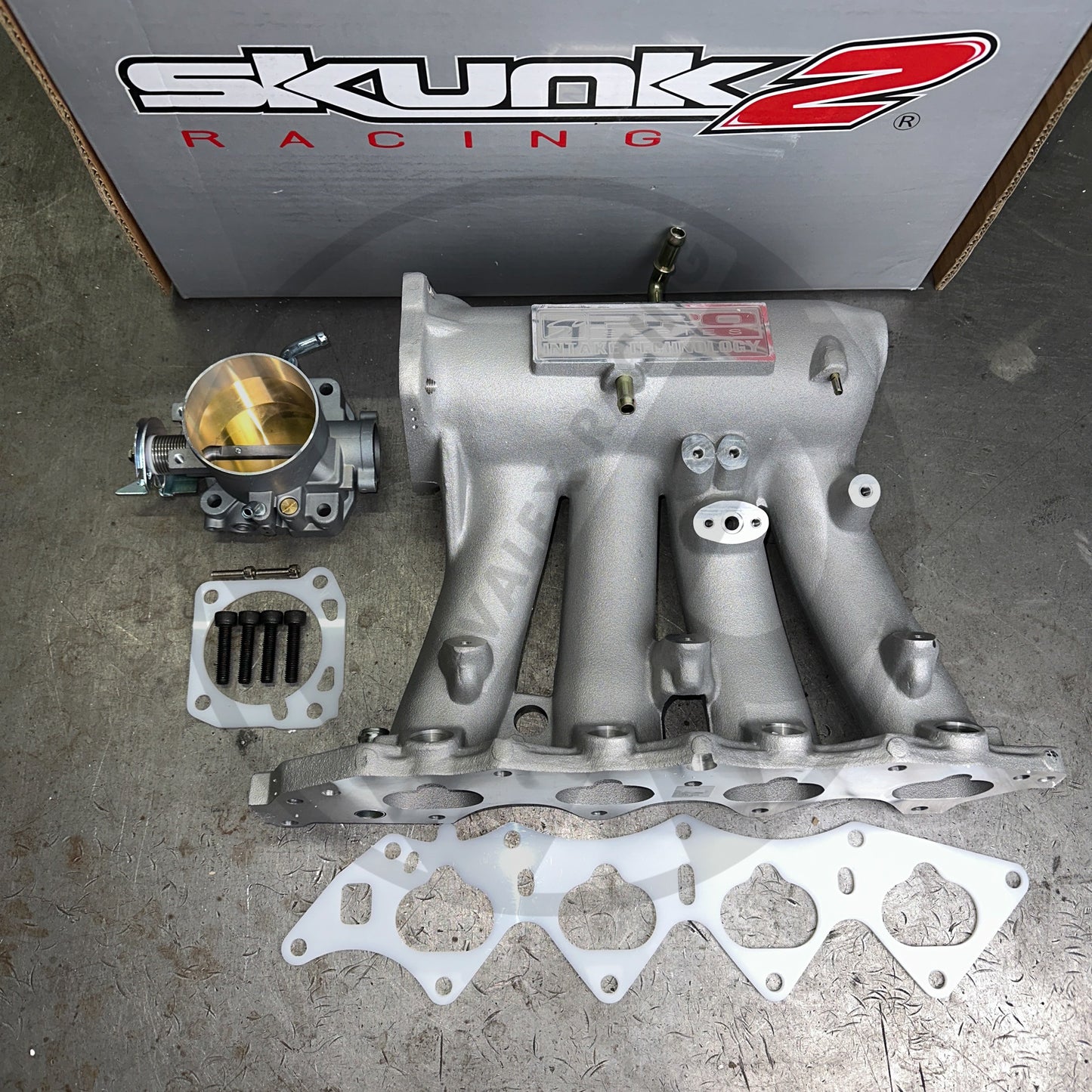 Skunk2 Pro Intake Manifold & Cast Throttle Body for Honda Acura Integra GSR B18C1