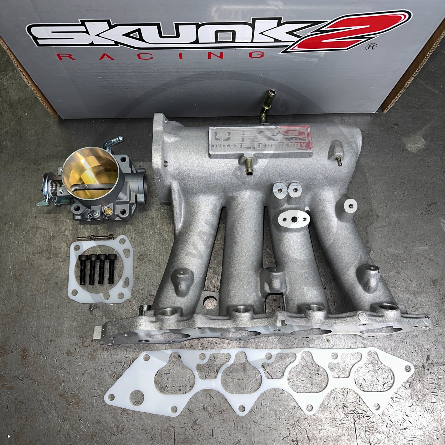 Skunk2 Pro Intake Manifold & Cast Throttle Body for Honda Acura B16