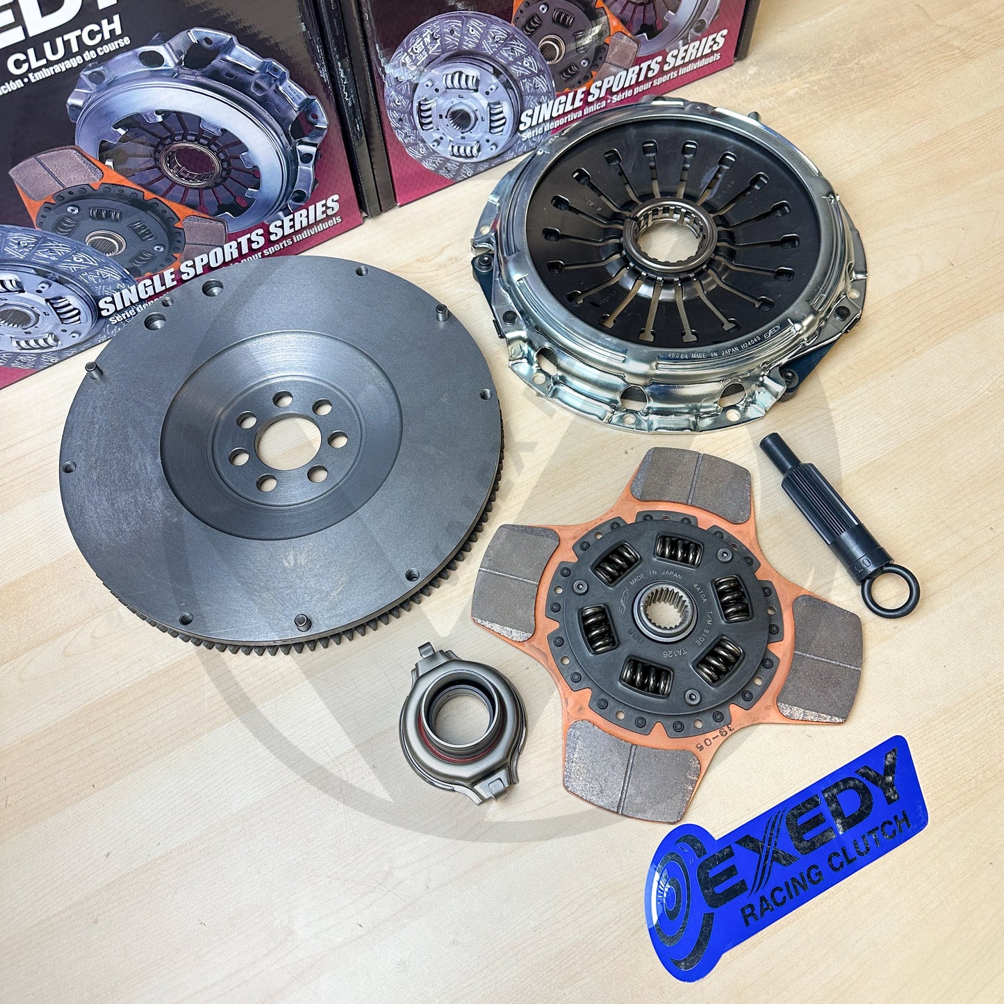 EXEDY Stage 2 HD Clutch & OEM Flywheel Kit for 08-15 Mitsubishi Lancer Evo X