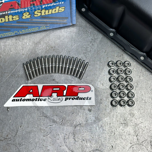 ARP Oil Pan Studs w/ Stainless Nuts for Honda B-Series Engines EASY PAN INSTALL