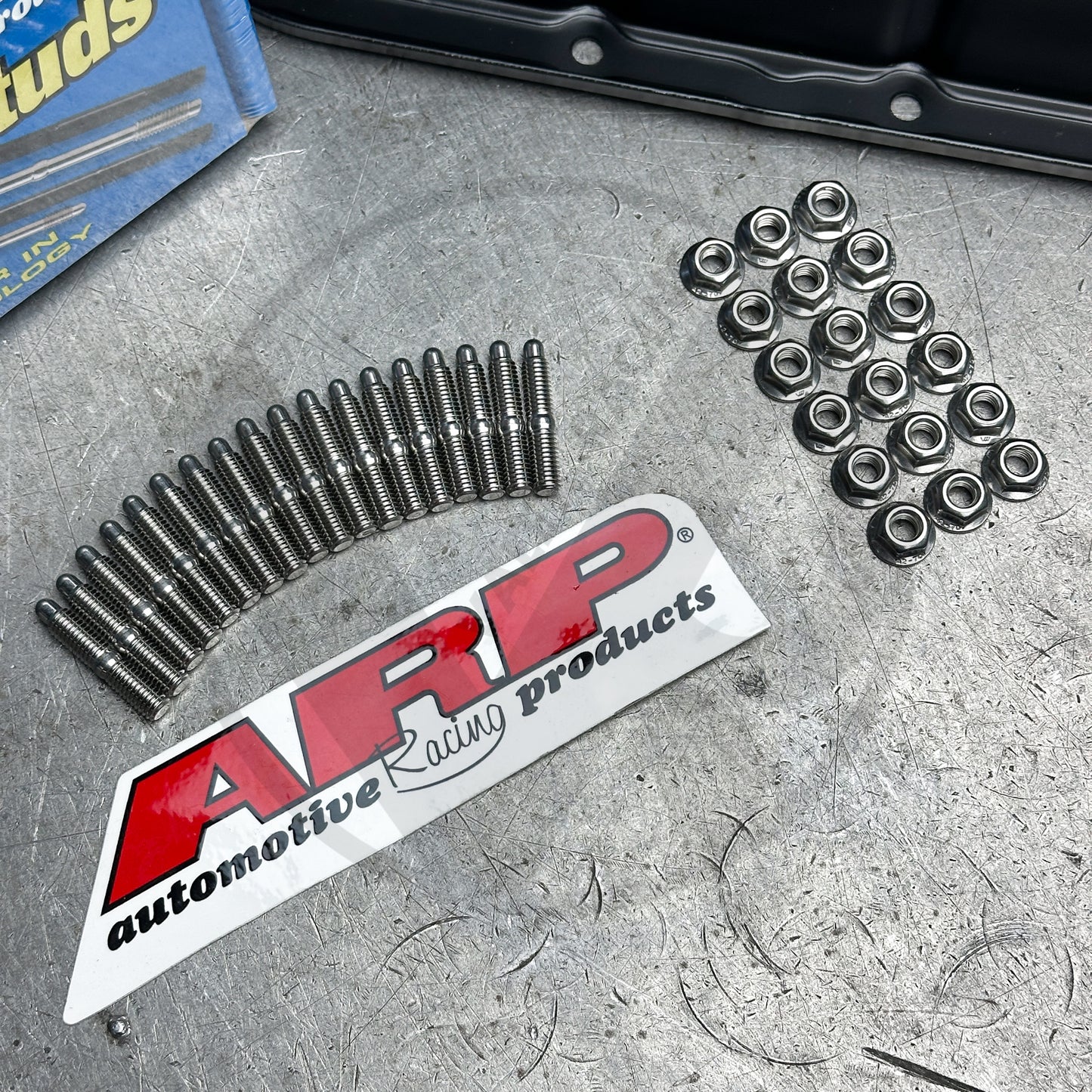 ARP Oil Pan Studs w/ Stainless Nuts for Honda B-Series Engines EASY PAN INSTALL