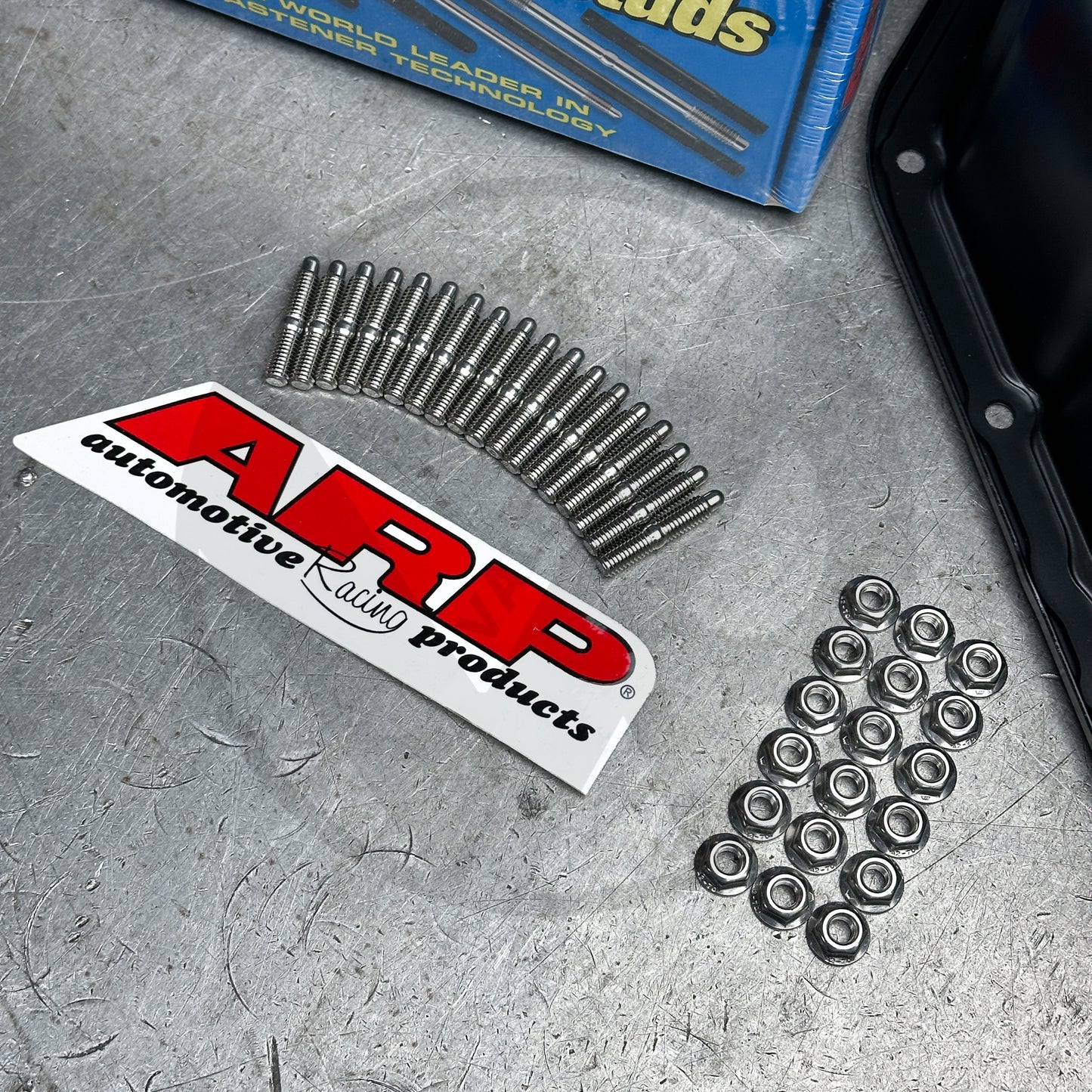 ARP Oil Pan Studs w/ Stainless Nuts for Honda B-Series Engines EASY PAN INSTALL