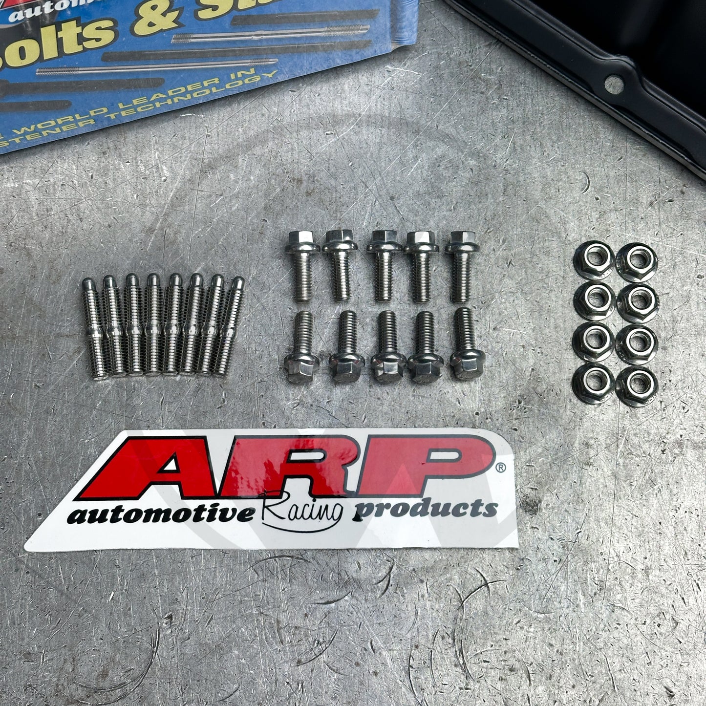 ARP Oil Pan Hardware & Stainless Nuts for Honda B-Series Engines EASY PAN INSTALL