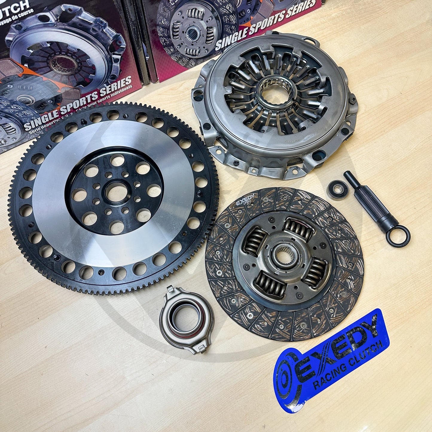 Exedy Complete OEM Clutch & Lightweight Flywheel Kit For Subaru 02-05 WRX, 04-05 Forester XT