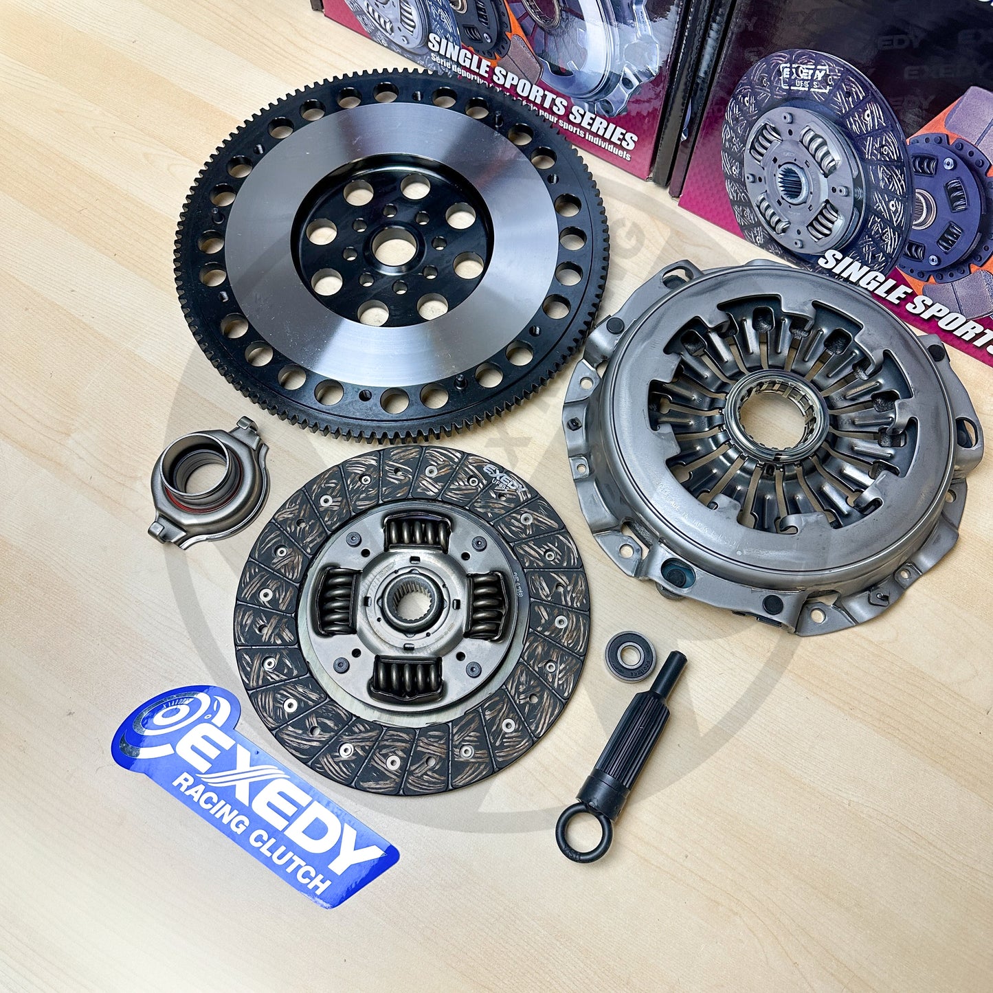 Exedy Complete OEM Clutch & Lightweight Flywheel Kit For Subaru 02-05 WRX, 04-05 Forester XT