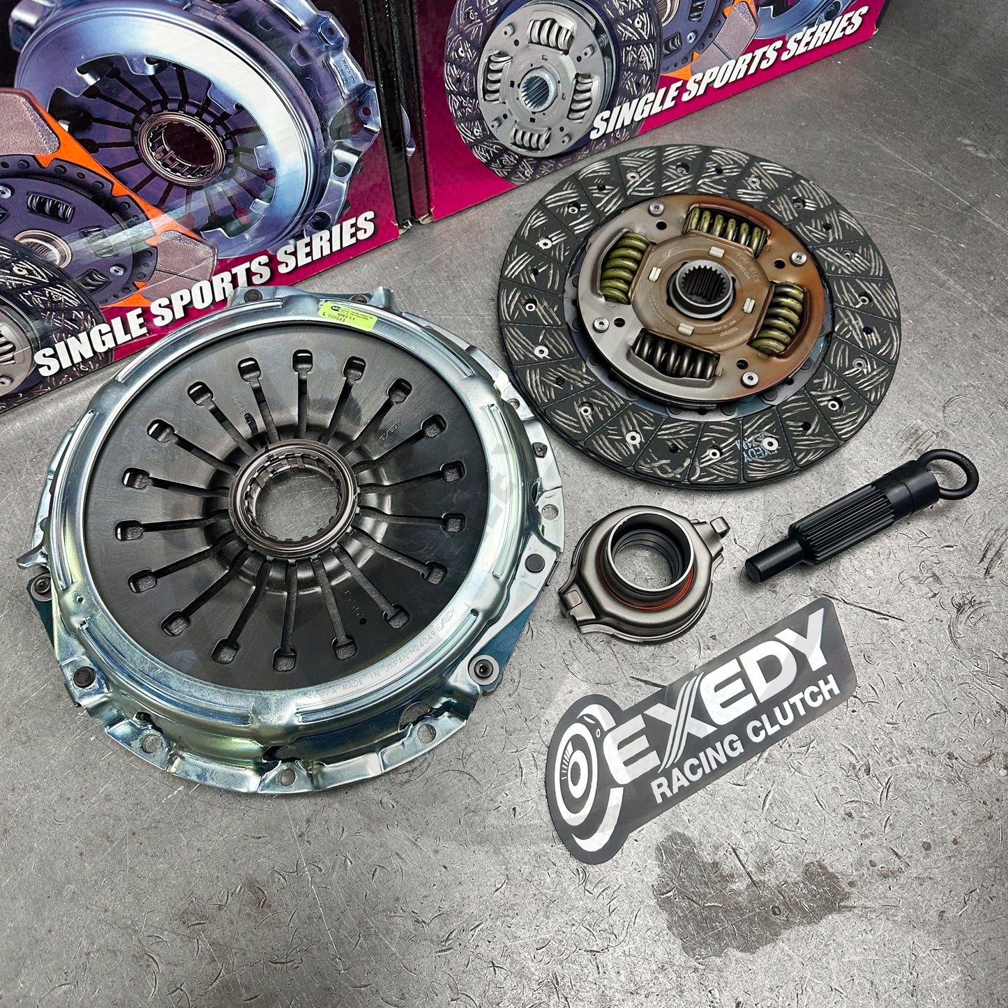 EXEDY HD Stage 1 Racing Clutch Kit For 03-06 Mitsubishi  Evolution 8/9 Evo 4G63