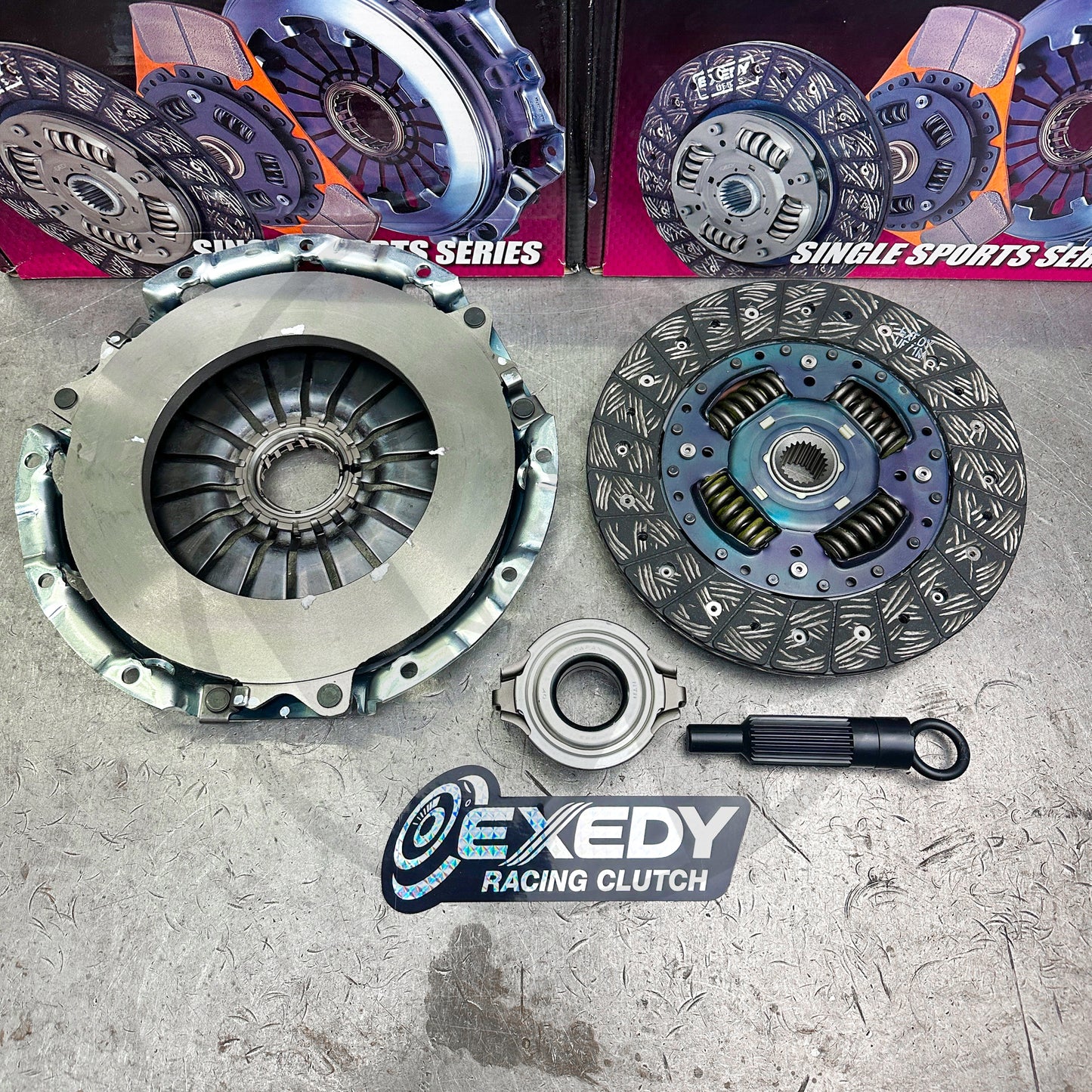 EXEDY HD Stage 1 Racing Clutch Kit For 03-06 Mitsubishi  Evolution 8/9 Evo 4G63