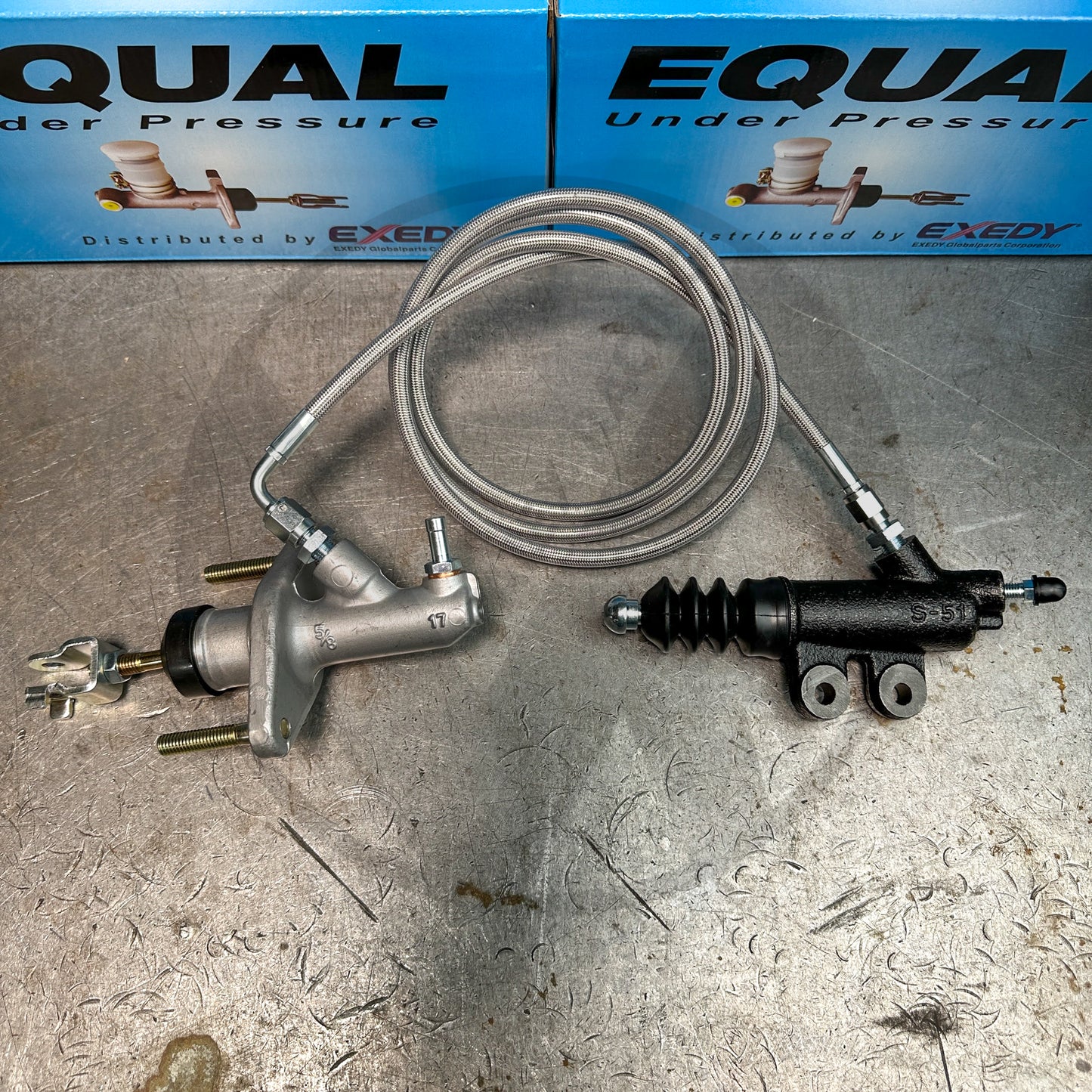 Exedy EM1 Clutch Master Cylinder & Exedy Slave Cylinder Kit for 97-01 Honda CRV
