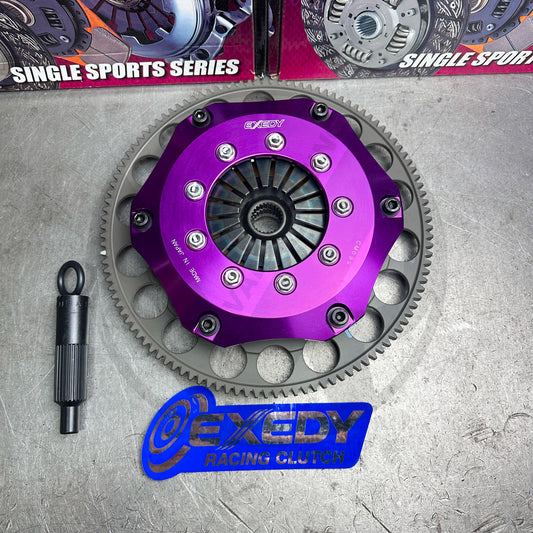 EXEDY Hyper Twin Rigid Disc Plate Clutch Kit for Honda/Acura B16 B18 B20 Hydro