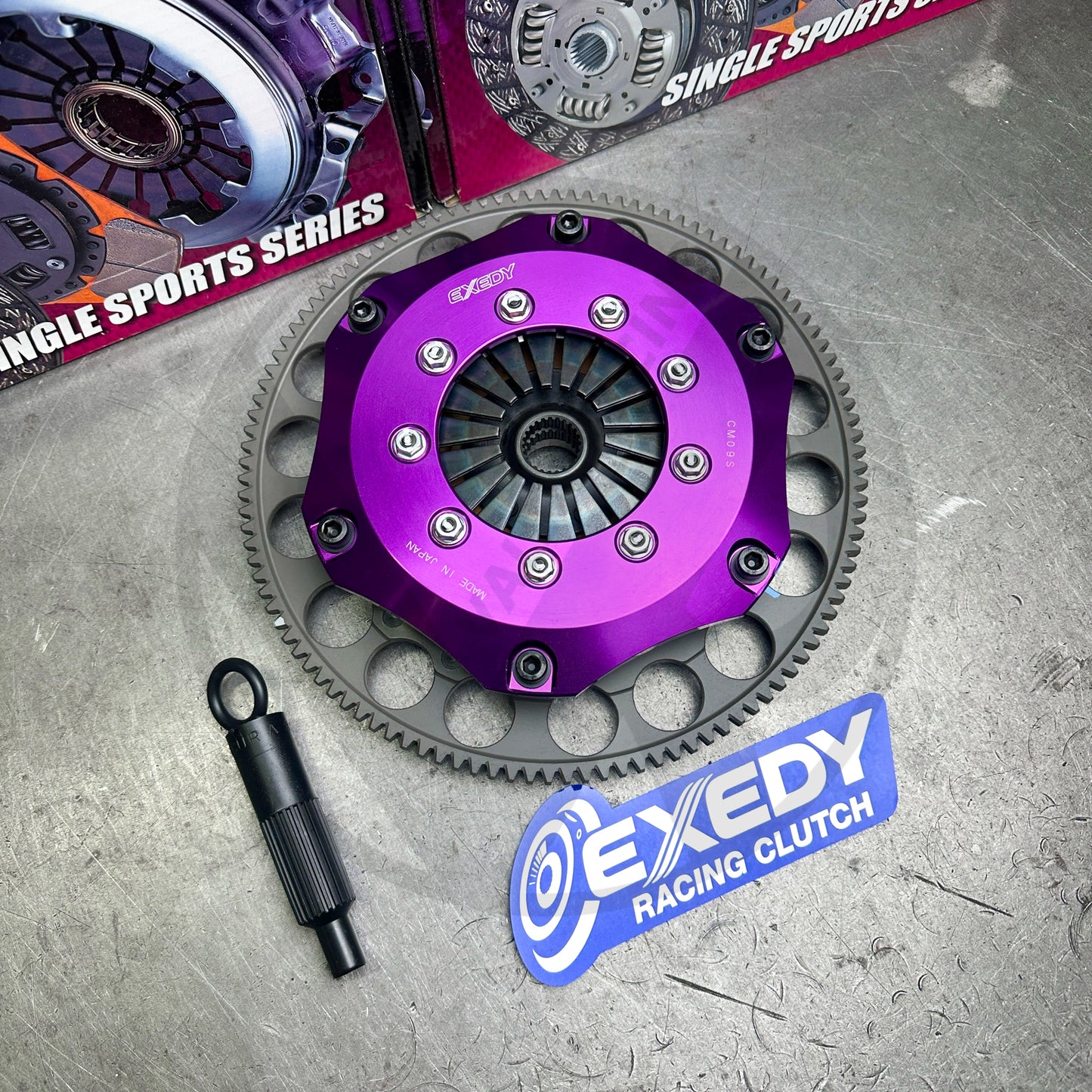 EXEDY Hyper Twin Rigid Disc Plate Clutch Kit for Honda/Acura B16 B18 B20 Hydro
