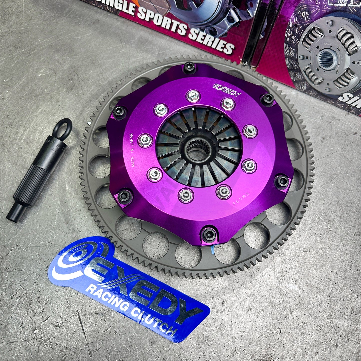EXEDY Hyper Twin Rigid Disc Plate Clutch Kit for Honda/Acura B16 B18 B20 Hydro