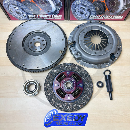 EXEDY OEM Clutch & OEM Flywheel Kit for 99-12 Subaru Impreza Base 2.5L