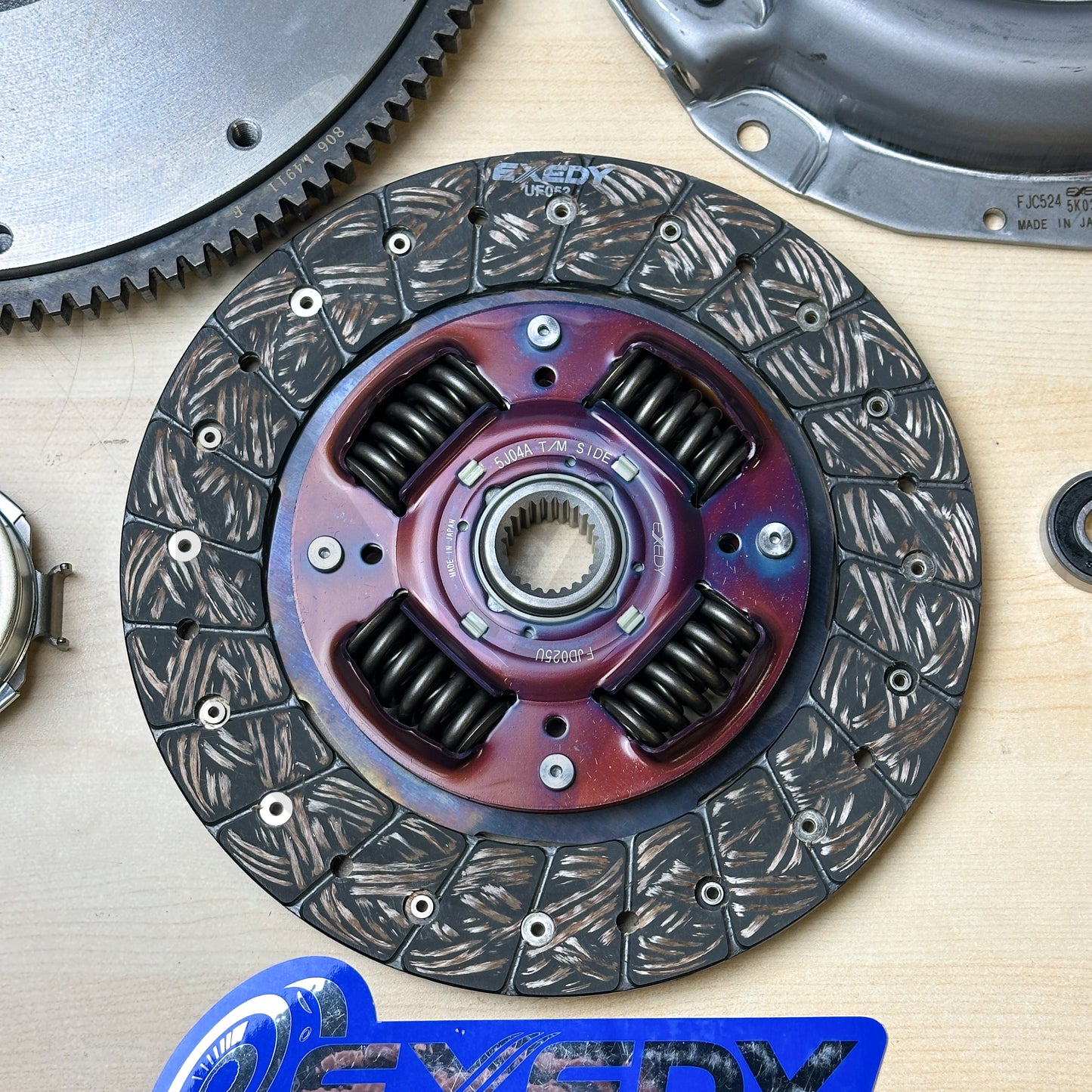 EXEDY Stage 1 Clutch & OEM Flywheel Kit for 99-12 Subaru Impreza Base 2.5L