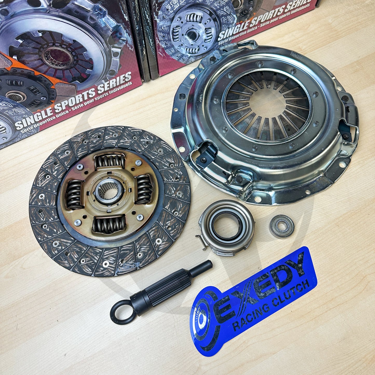 EXEDY Stage 1 Clutch Kit for 99-12 Subaru Impreza Base 2.5L PN 15801