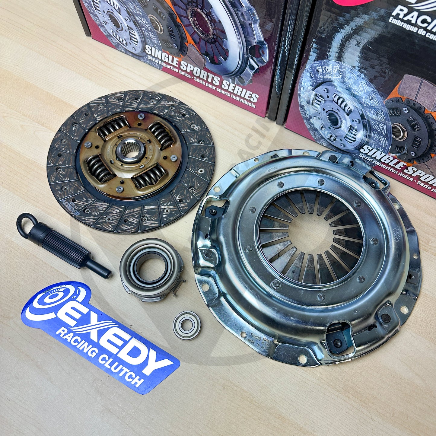 EXEDY Stage 1 Clutch Kit for 99-12 Subaru Impreza Base 2.5L PN 15801