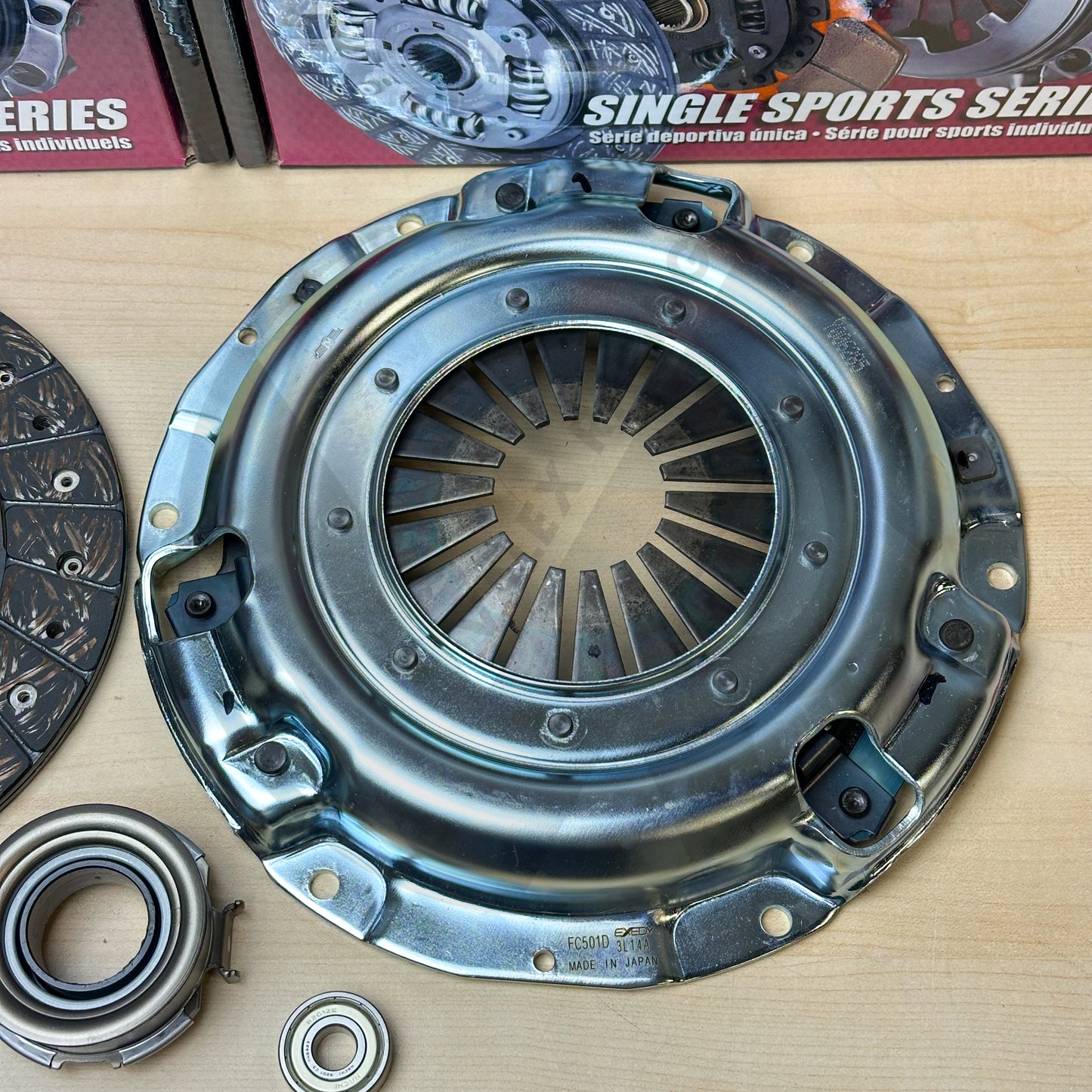 EXEDY Stage 1 Clutch Kit for 99-12 Subaru Impreza Base 2.5L PN 15801